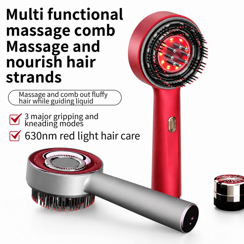 Groot Red Light Therapy Hair Brush