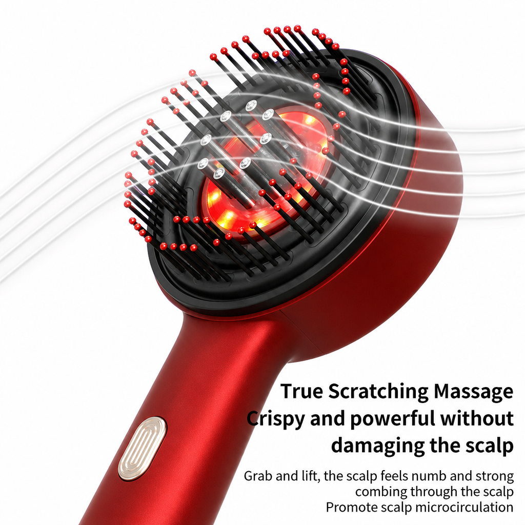 Groot Red Light Therapy Hair Brush